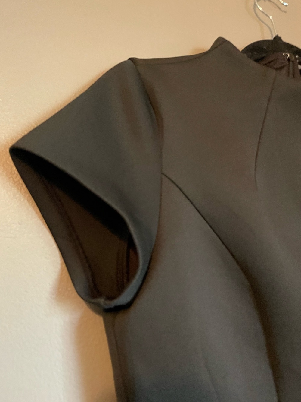 New Steve Madden Sz 6 Black Hayes Short Sleeve Fit & Flare Mini Dress Ret $79! - Picture 6 of 14